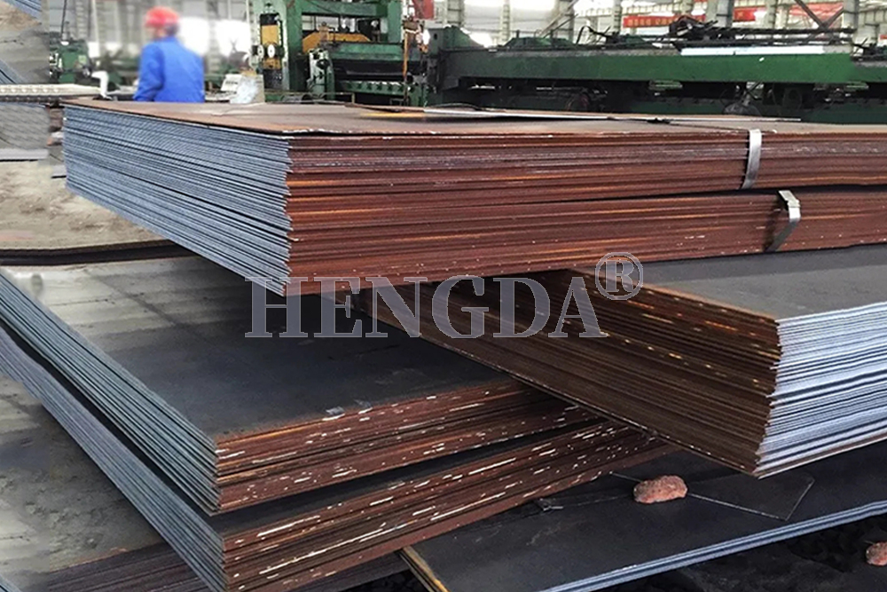 Hot rolled steel plate