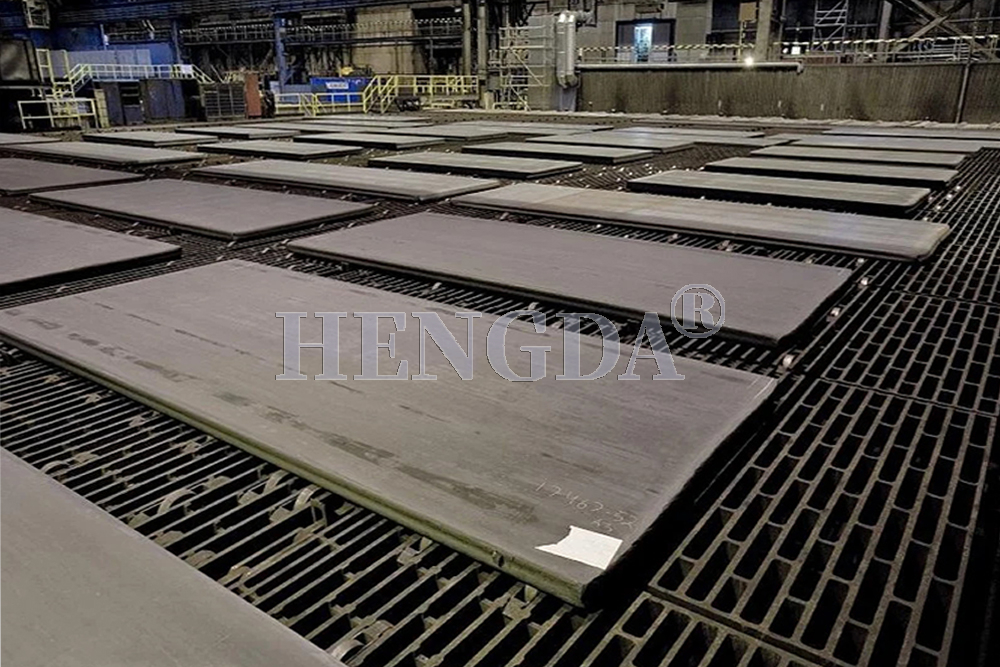 Hot rolled steel plate