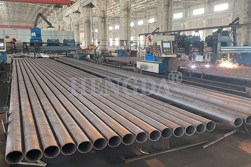 Round steel tube