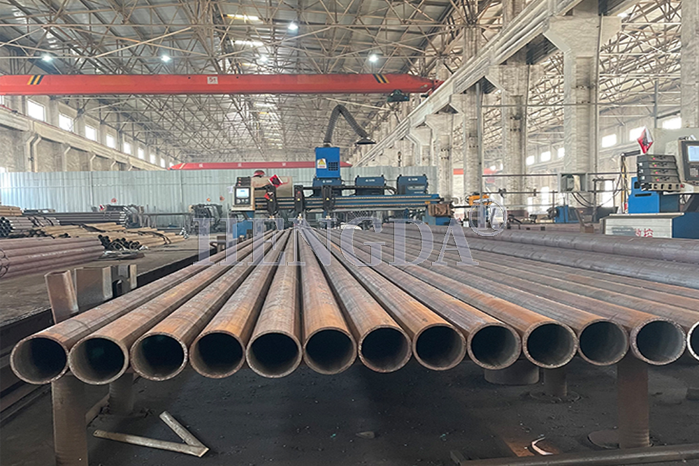 Round steel tube