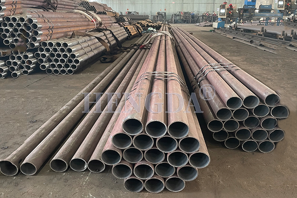 Round steel tube