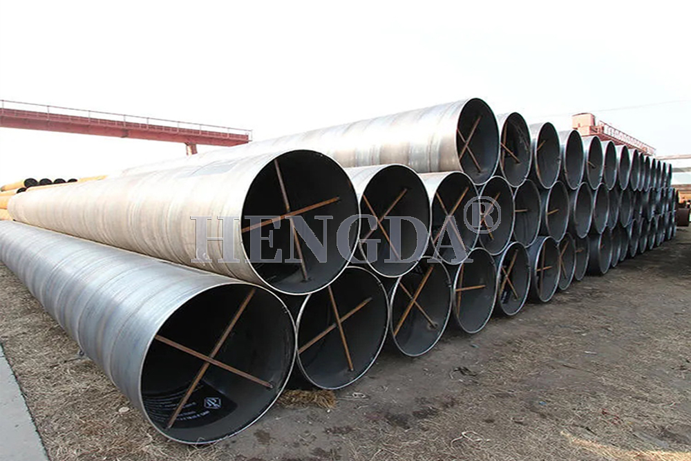 Spiral steel pipe