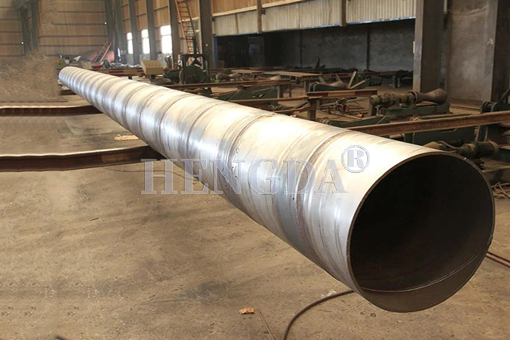 Spiral steel pipe
