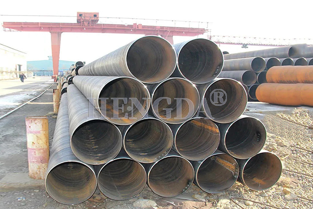 Spiral steel pipe