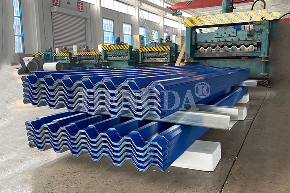 Color Coated Corrugated Sheet