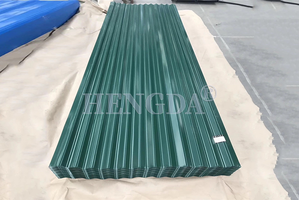 Color Coated Corrugated Sheet