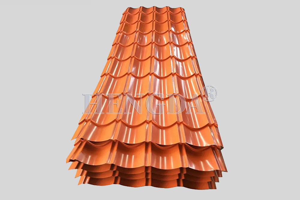 Color Coated Corrugated Sheet