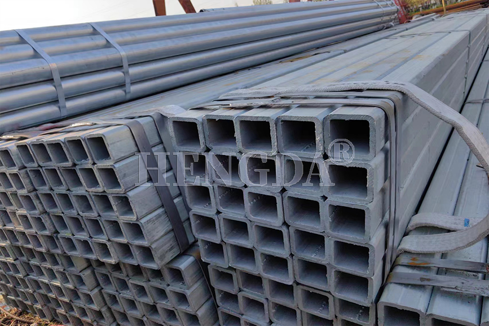 Galvanized round pipe