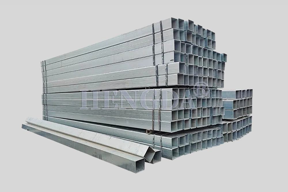Galvanized square pipe