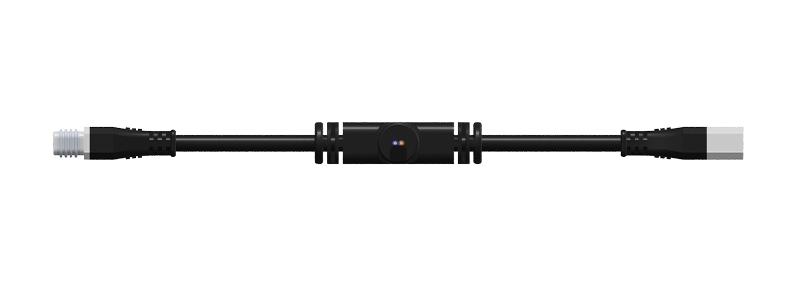 Quick plug middle tee