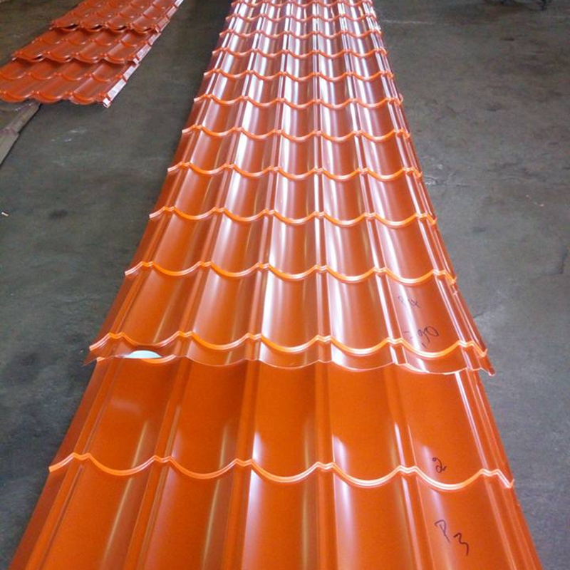 Galvanized steel sheet roof plate