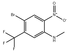 Benzenamine, 4-bromo-N-methyl-2-nitro-5-(trifluoromethyl)-