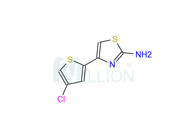 10-2;4-(4-Chloro-2-thienyl)-2-thiazolamine