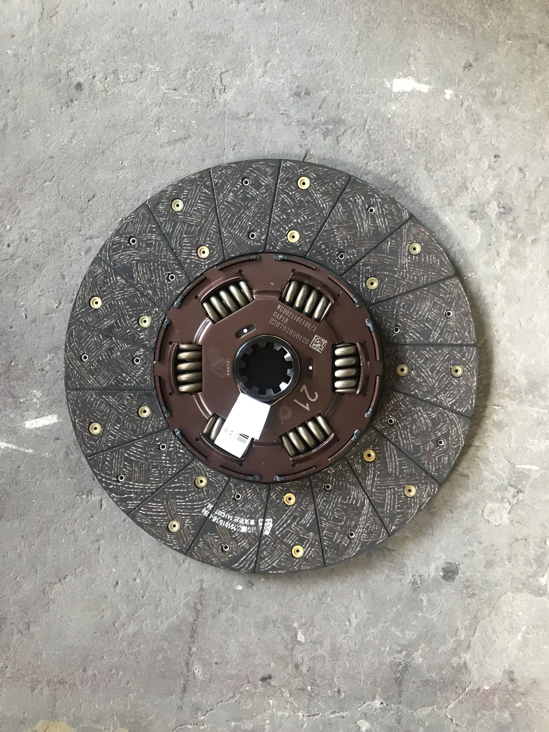 HOWO PARTS Driven disc 