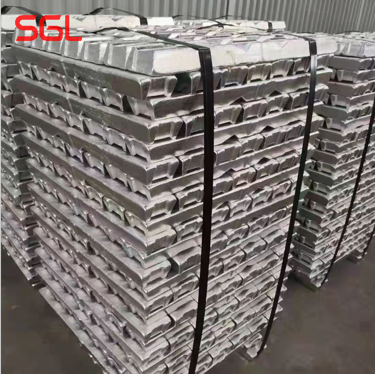 Al99.7E High quality Aluminum Ingot 