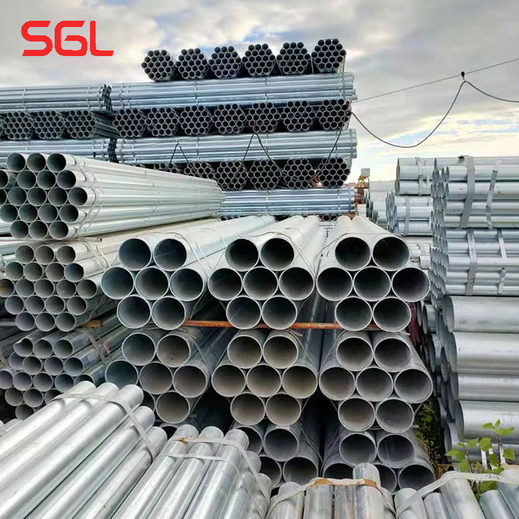  STK500 S355JR Galvanized Round Pipe 