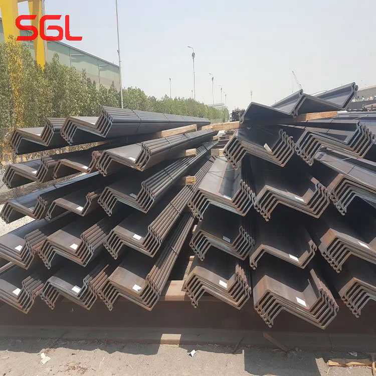 Cold formed U shape steel sheet piling