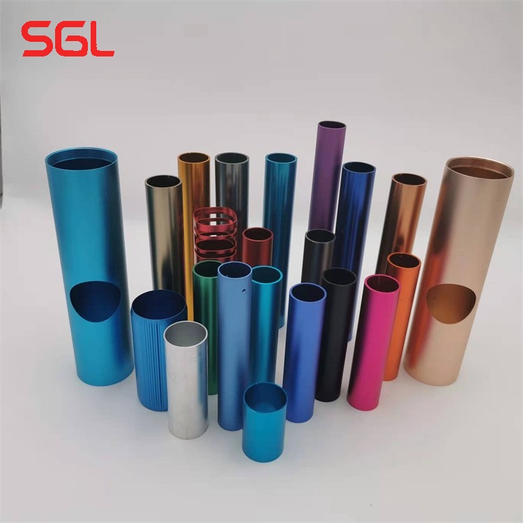 6063 7075 Colored Aluminum tube