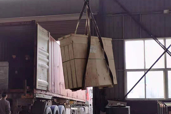 Shipment of PBT filament machine for Indian customer