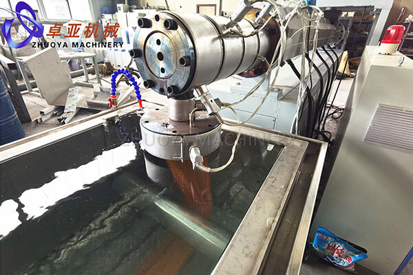 PET PP Crimped Broom and Brush Filament Machine Final Testing for Sri Lanka customer