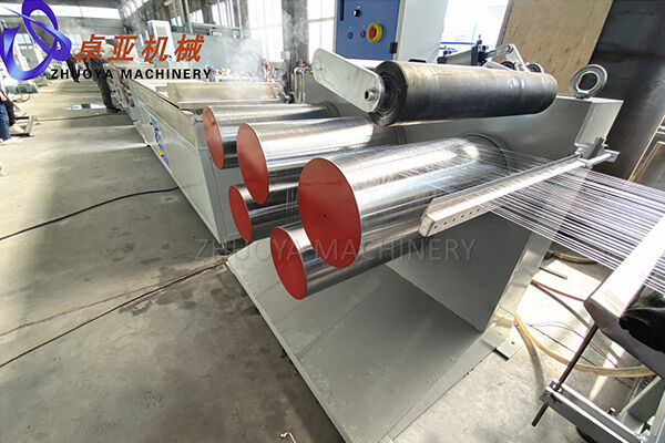 New PET/PBT Eyelash Filament Machine Running Test Before Shipment