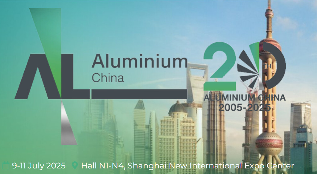 Venga a verme a la feria ALUMINIUM CHINA de Shanghai