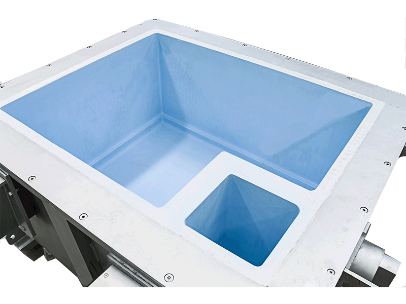 Caja de filtración de lecho profundo