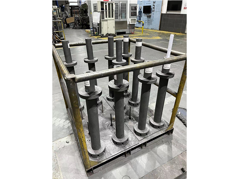 Rotor y eje de la unidad de desgasificación