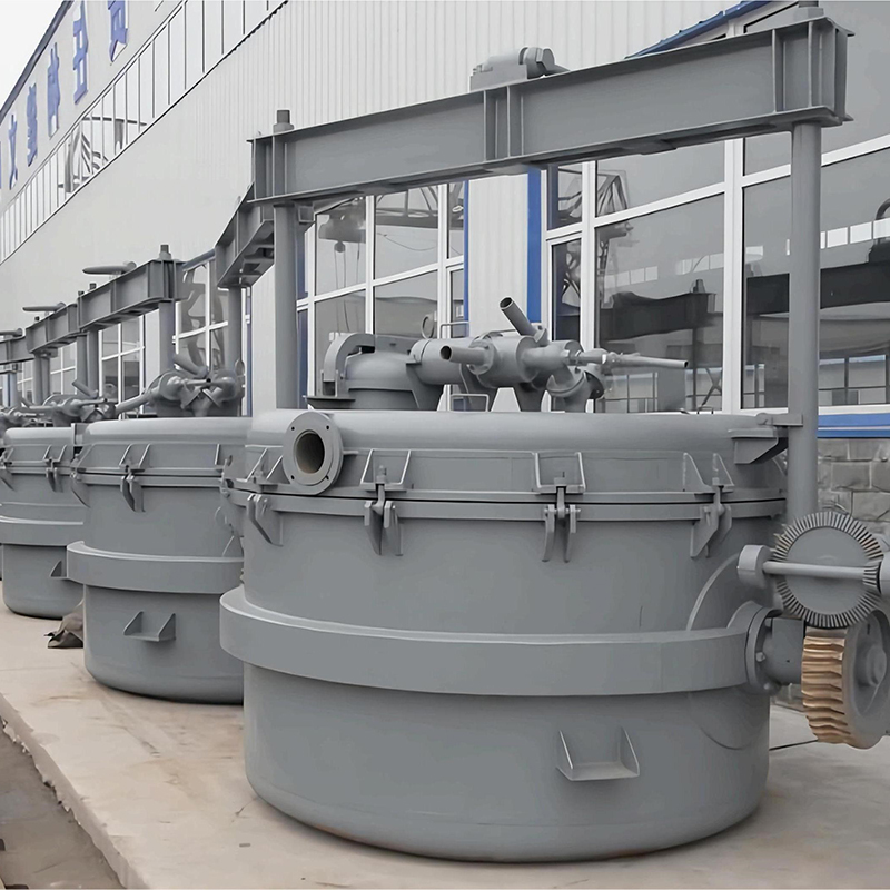 Электролитический алюминиевый вакуумный перегрузочный ковш