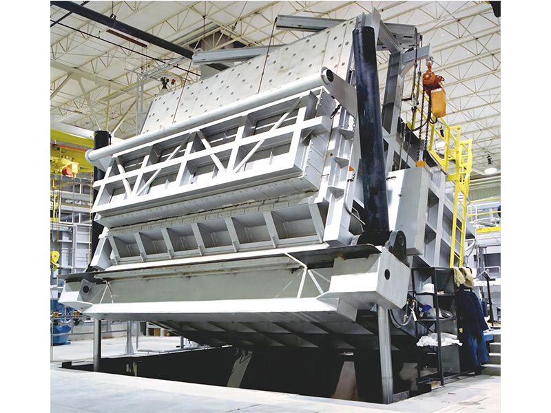 Гидравлическая плавильная/выдерживающая печь наклонного типа