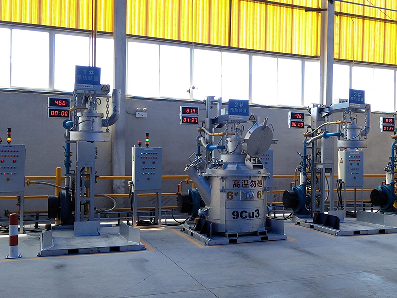 Блок предварительного нагрева на газе