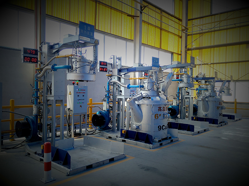 Блок предварительного нагрева на газе