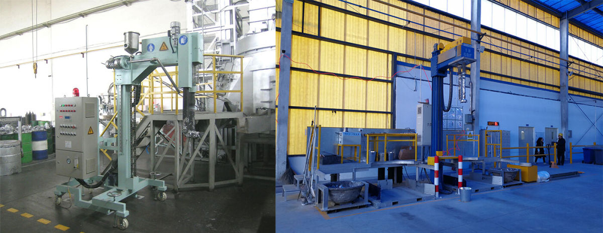 Rotor rotary degassing and fluxing equipment1.jpg