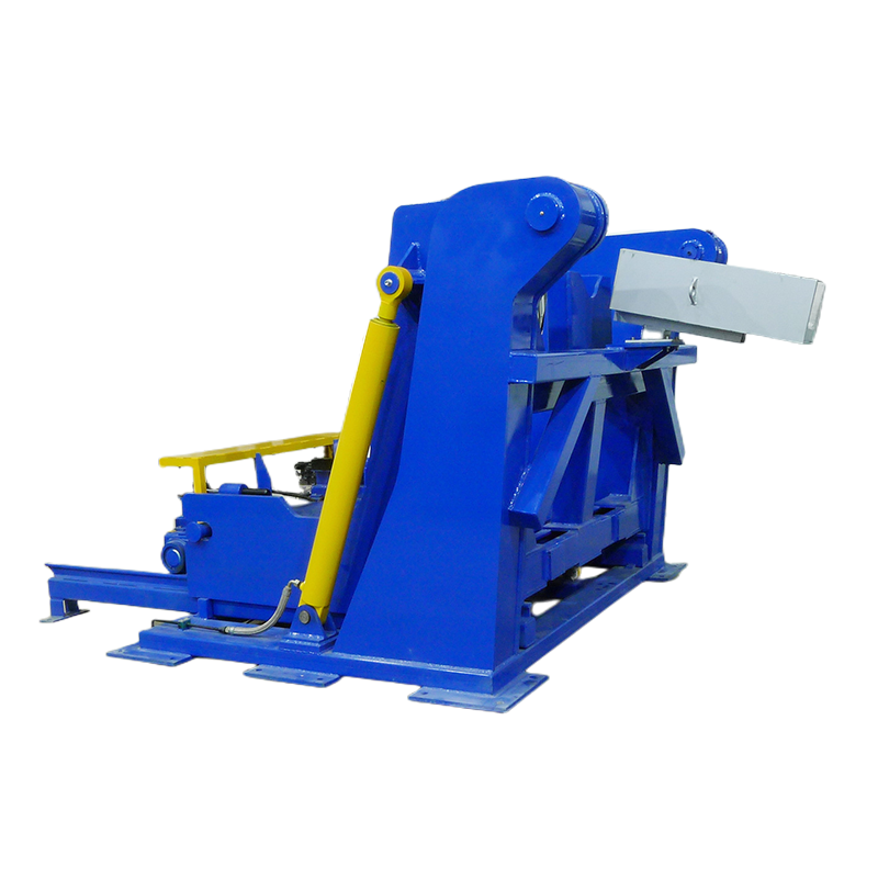 Гидравлическое опрокидывающее устройство вакуумного перегрузочного ковша