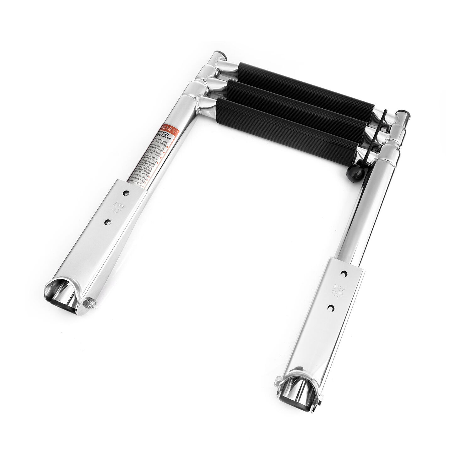 Telescopic Ladder 3503003 Black 3 Steps Normal