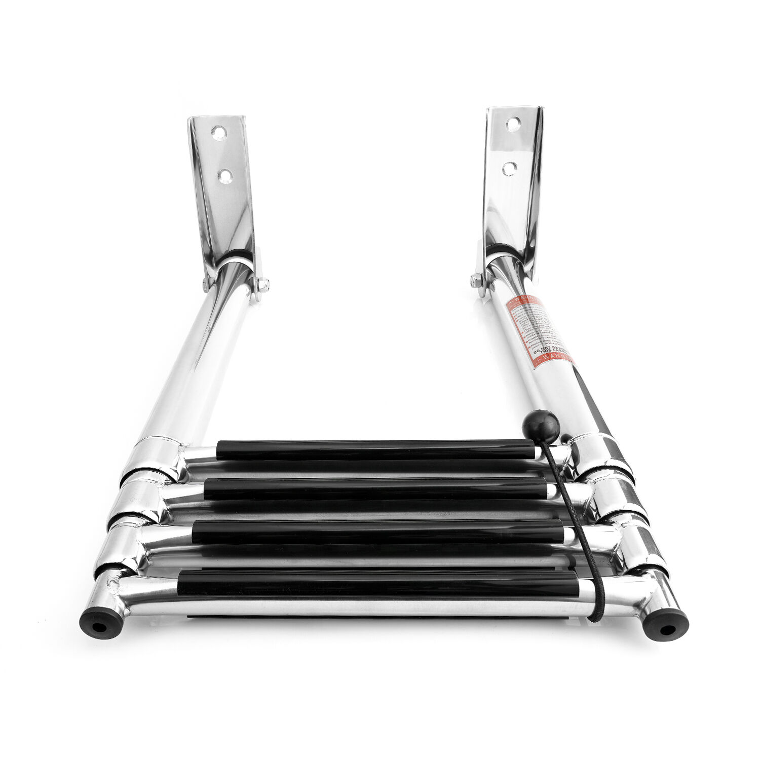 Telescopic Ladder 3503004 Black 4 Steps Normal