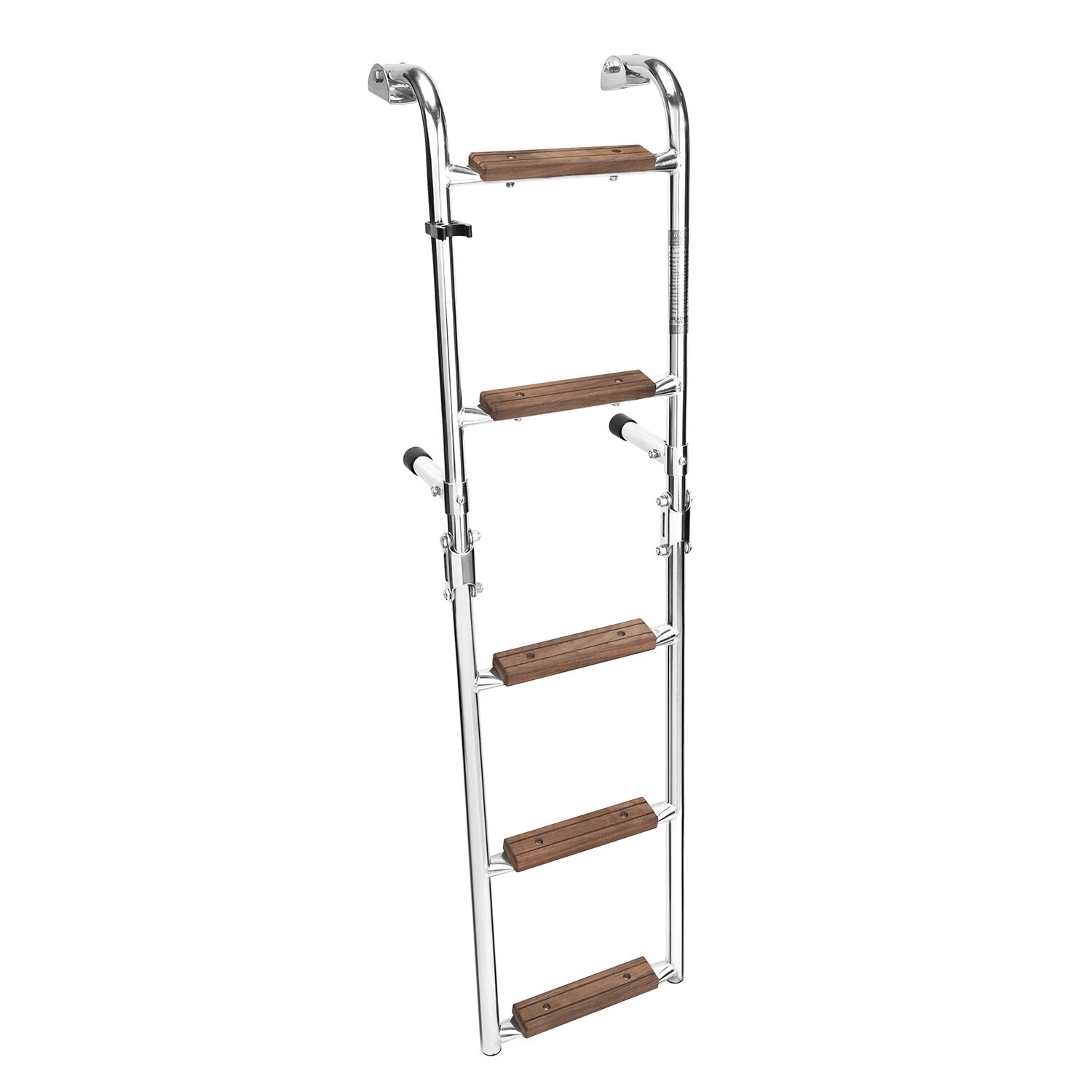 Folding Ladder HF01-065STW Teak Wood 5 Steps Normal