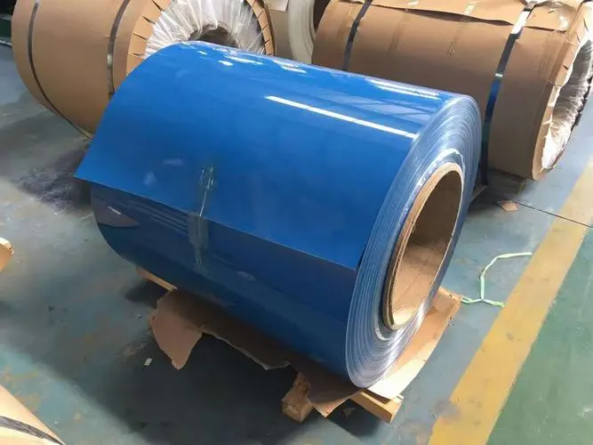 ppgi ppgl prepainted steel coil/ color coated aluminum coil aluminum color coil / coat sheet anod 08mm aluminum color coil