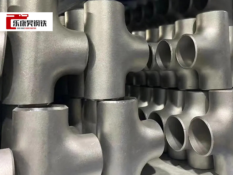 Factory Price SS304 Stainless Steel Sanitary Reducing Tee Pipe Fittings Three Ways