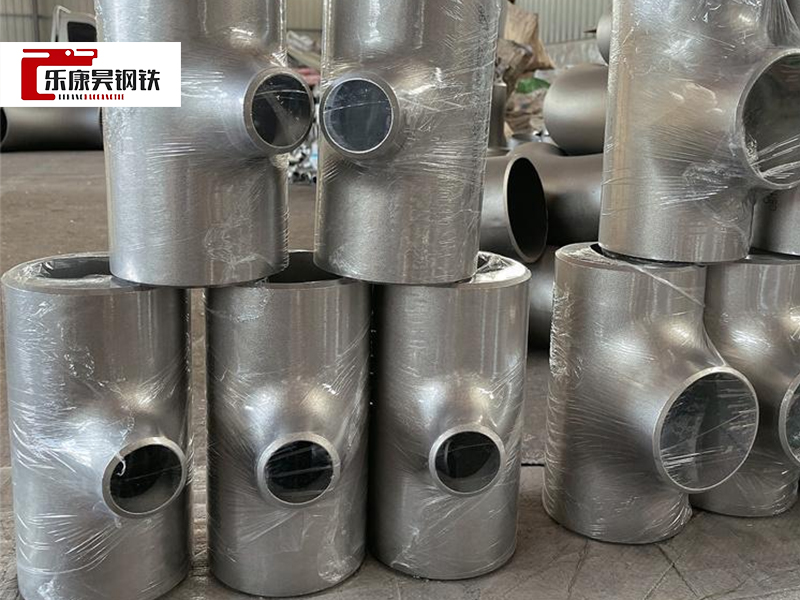 SS400 Straight Pipe Fitting Tee ASTM A234 WPB Carbon Steel MS Equal EN10253