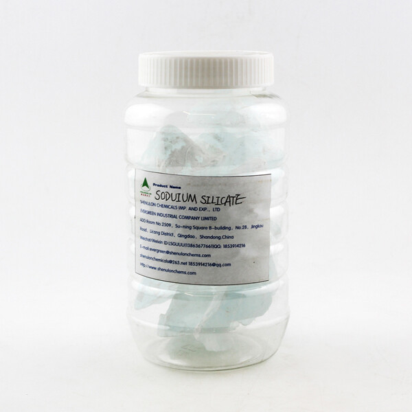 Solid sodium silicate