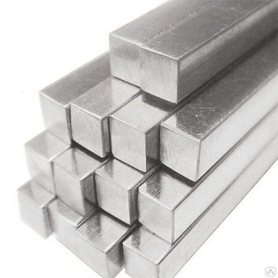 Galvanized square bar
