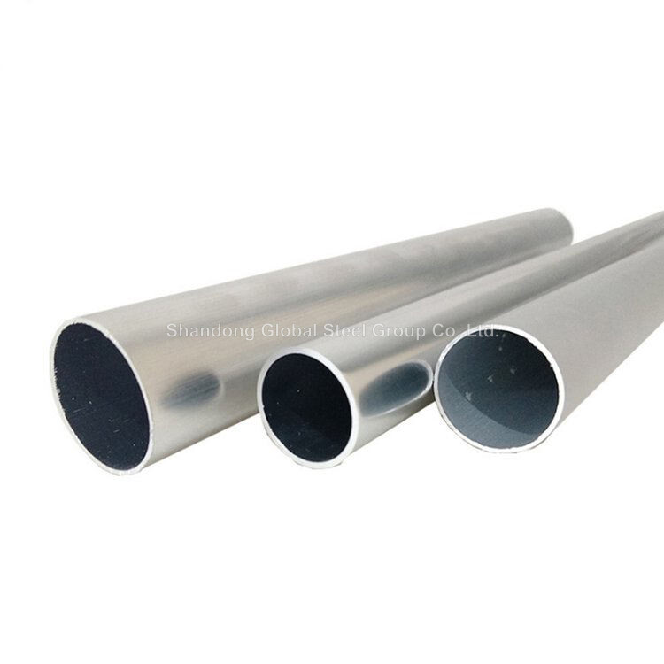 Wholesale Price Custom 6063 Aluminum Round Tube High Performance Large Diameter Aluminum Pipe 6063 Aluminium Oval Tube