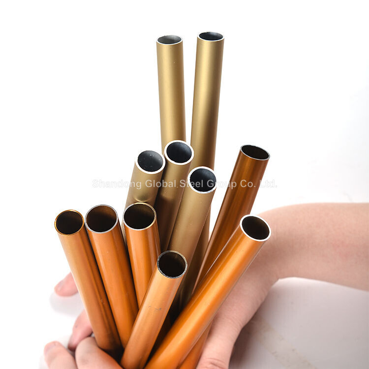 Wholesale Price Custom 6063 Aluminum Round Tube High Performance Large Diameter Aluminum Pipe 6063 Aluminium Oval Tube