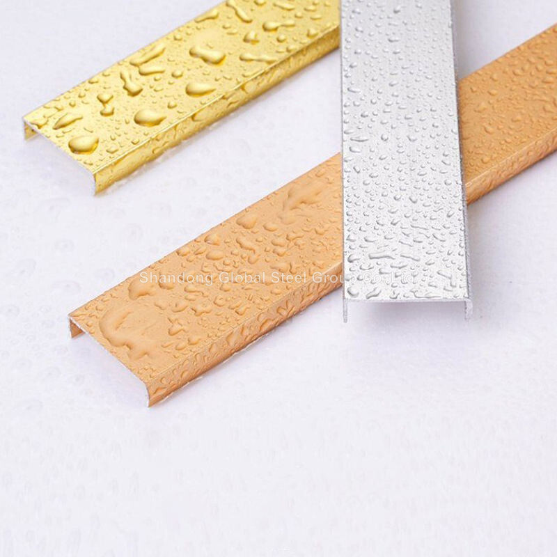 Extruded Aluminium U Channel Shaped Section Extrusions Profiles 