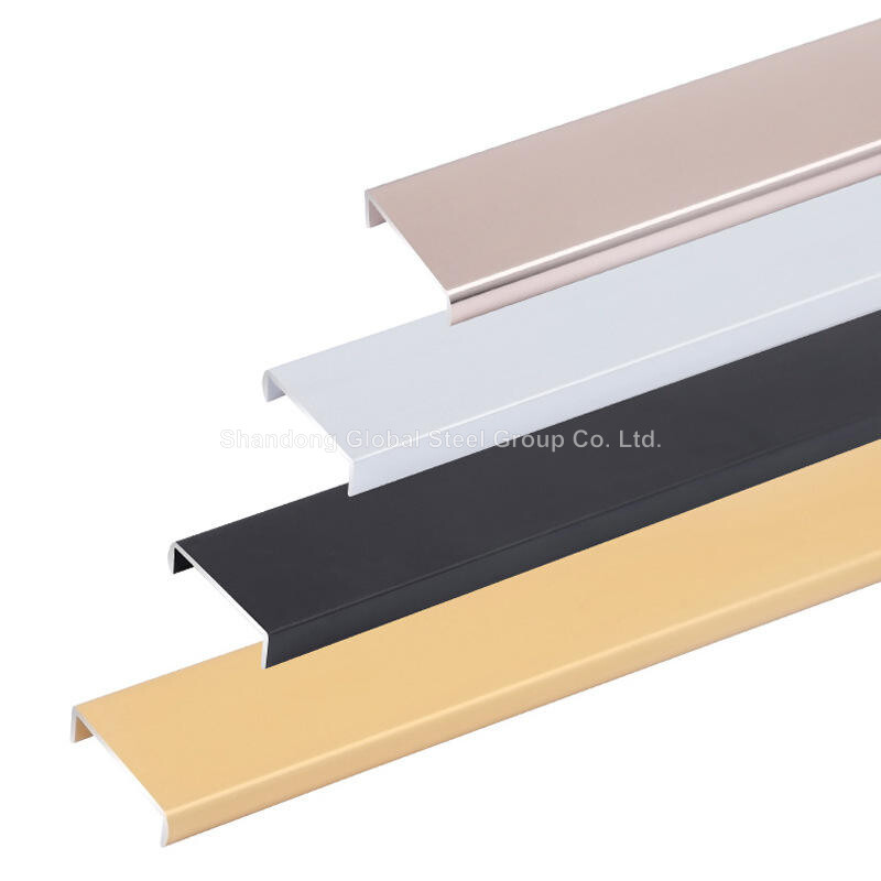 Extruded Aluminium U Channel Shaped Section Extrusions Profiles 