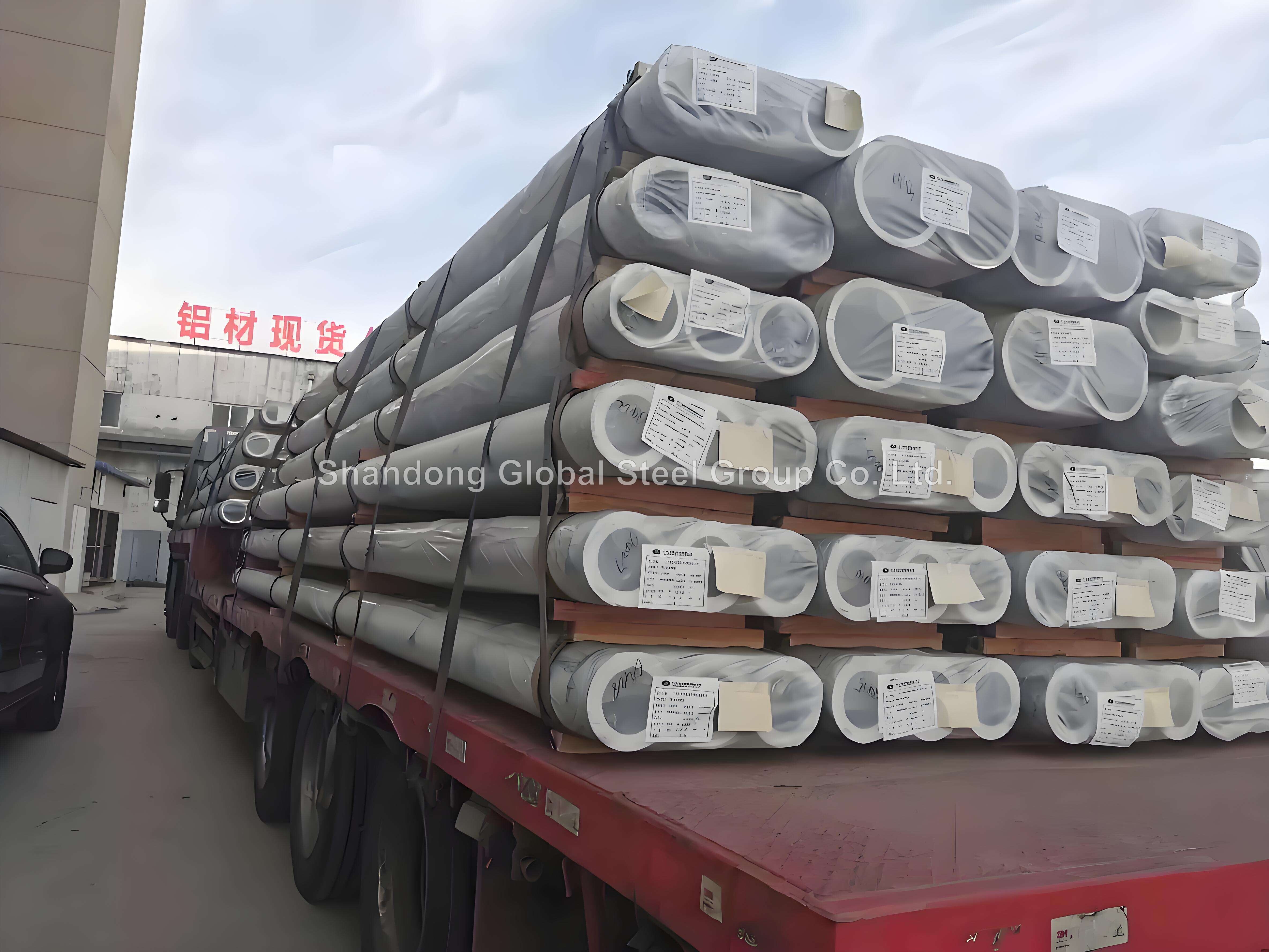 1100 H18 H24  Mill Finished Polished Alloy Tube Aluminium Round Pipe