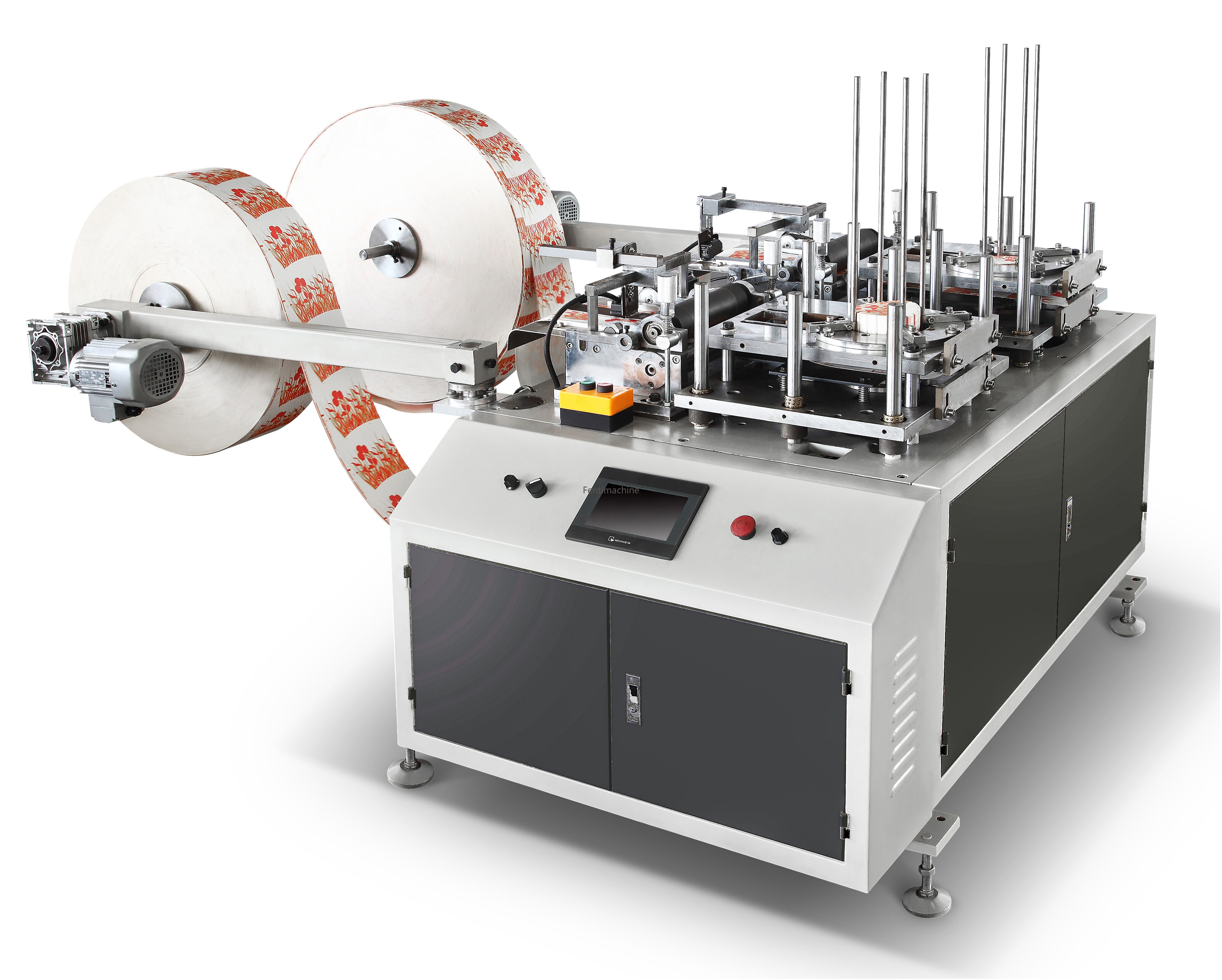 Lid Hole and Circular paper punching machine