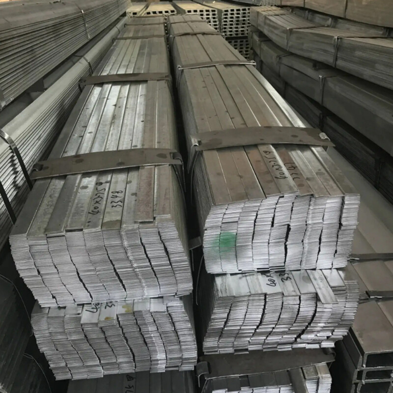 Galvanized flat bar