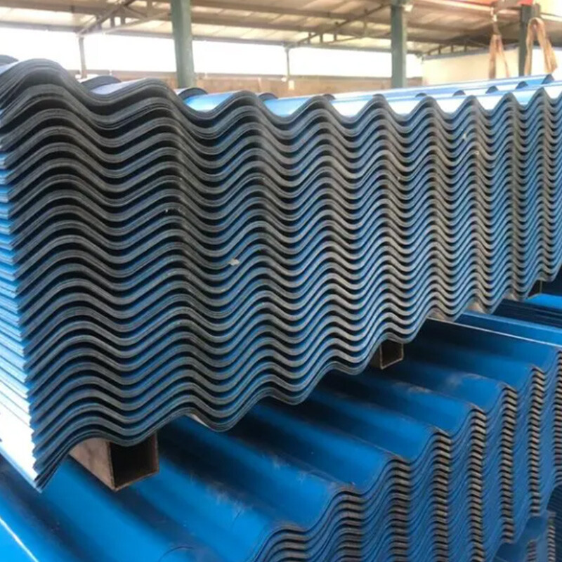 Blue PPGI Roofing Sheet Metal Galvanized and Prepainted Durable Steel Roofing Sheet